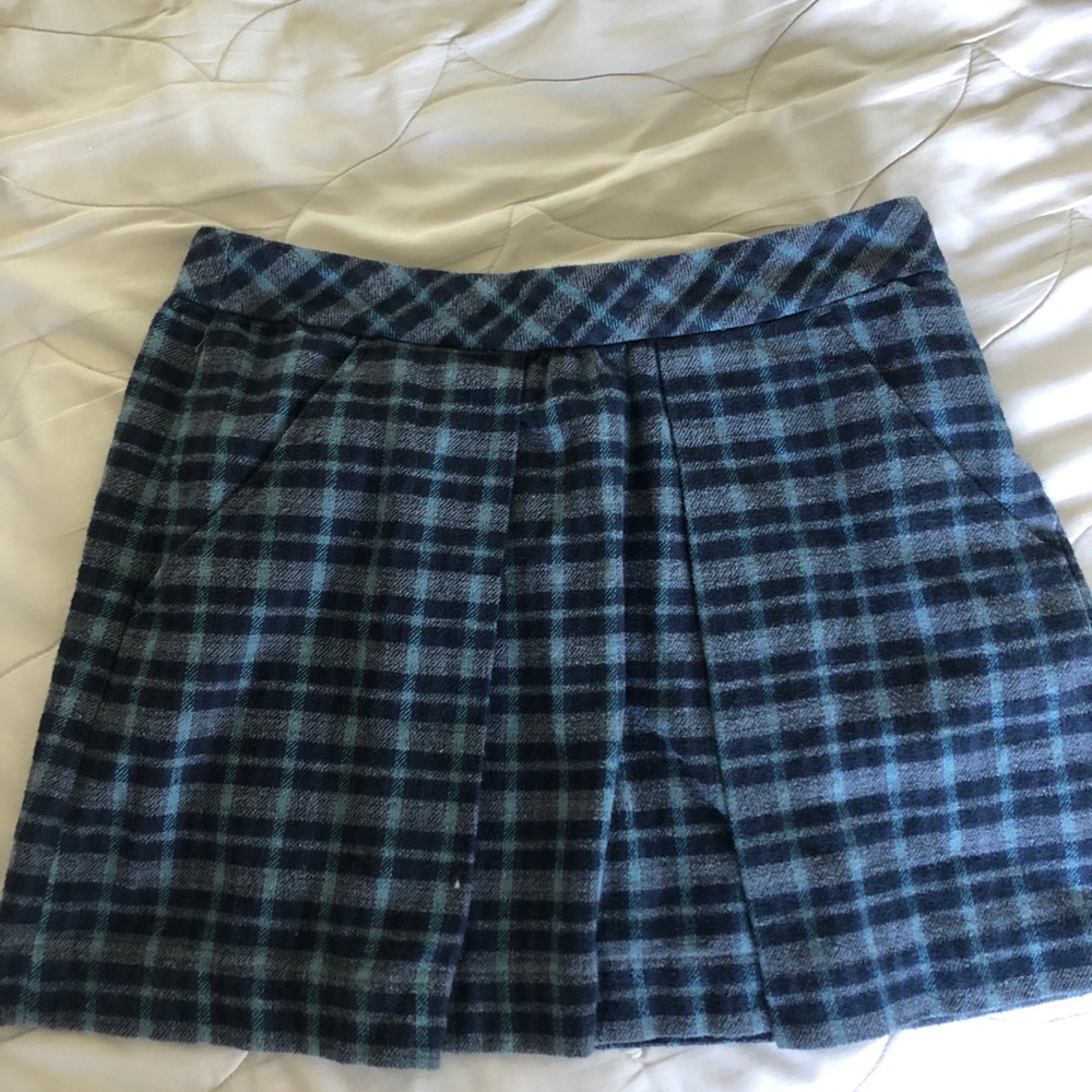 Vintage Pleated Mini Skirt